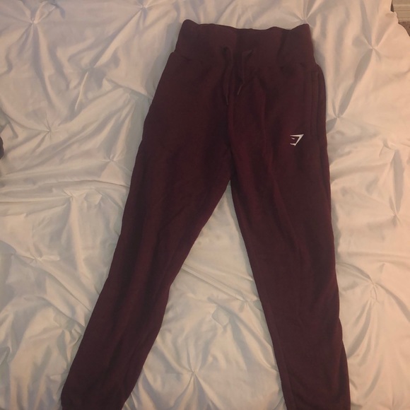 Gymshark Other - Gym Shark Burgundy Joggers